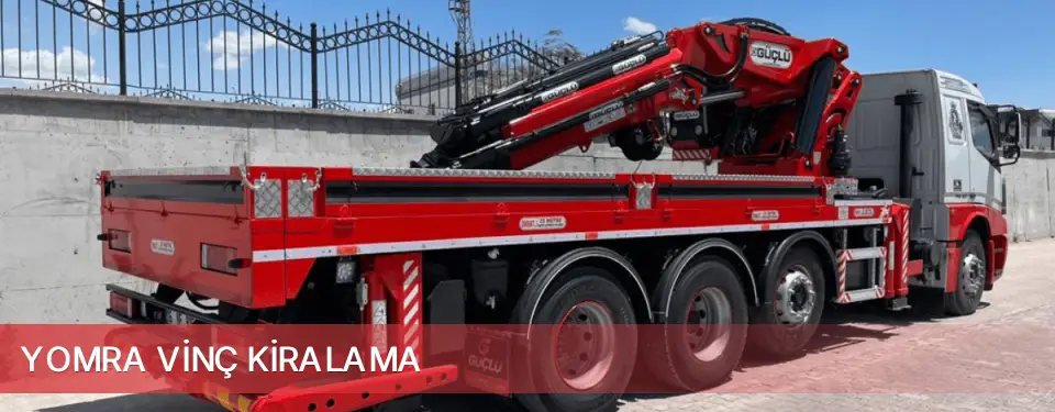 Yomra İlçemi Vinç Kiralama